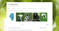 Desktop Screenshot of lostdogsillinois.org